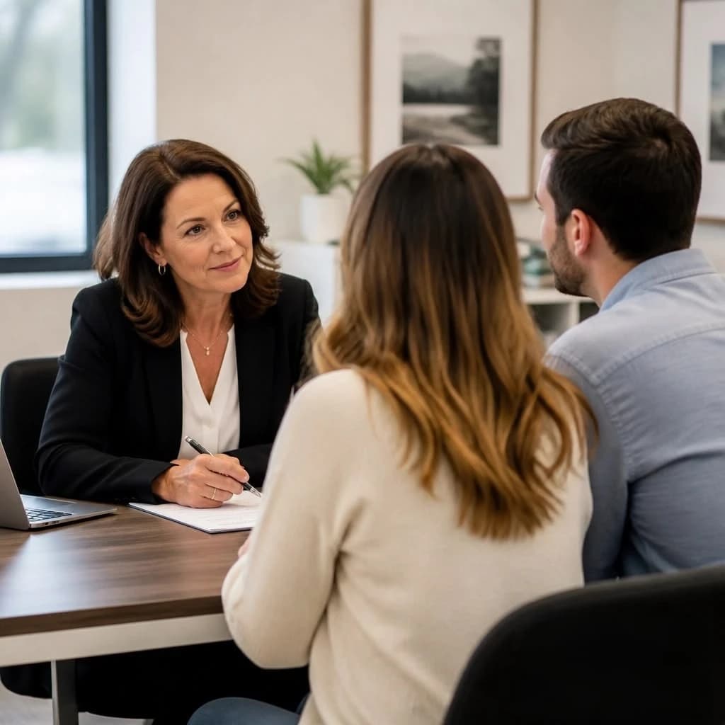 Finance consulting mockup